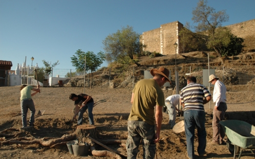 Escavações - Voluntariado