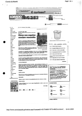 Mértola: Achado sem precedentes nesta parte da Europa Obras nos esgotos revelam mausoléu