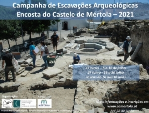 Campanha de Escavações Arqueológicas na Encosta do Castelo de Mértola_2021