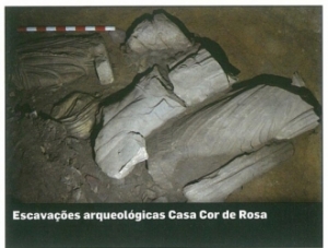 Escavações arqueológicas Casa Cor de Rosa