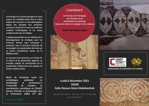 Conferência sobre o Património de Portugal e da Tunísia - Universidade de La Manouba Tunes