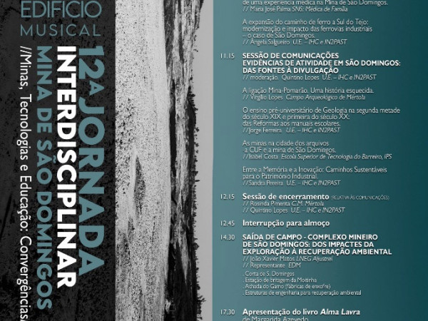 12ª Jornada Interdisciplinar – Mina de São Domingos 2025