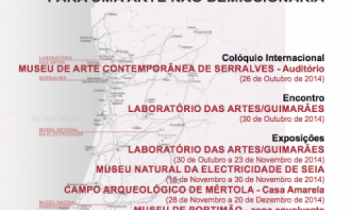 Exposição Algumas Razões para uma Arte não Demissionária