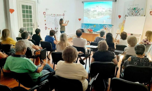 Aula de património e arqueologia na Academias Sénior de Serpa