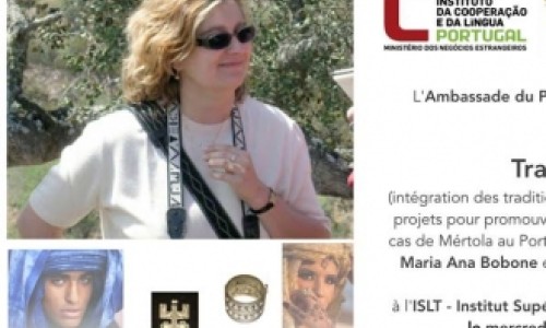 Conferência “TRADITION ET PROJETS”, Tunísia. 