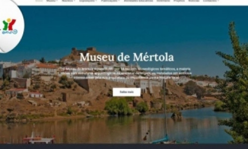 Novo site do Museu de Mértola